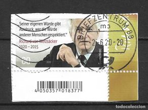 Sellos: alemania 2020 michel 3539 usado - 28/30